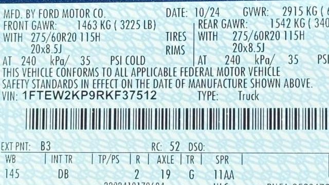 2024 Ford F-150 STX