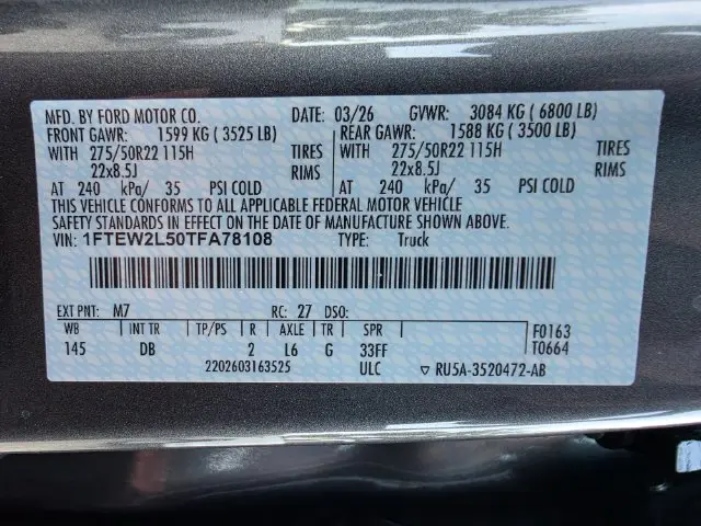 2026 Ford F-150 - $53,001