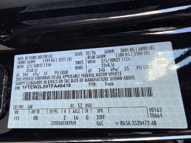 2026 Ford F-150 - $51,948