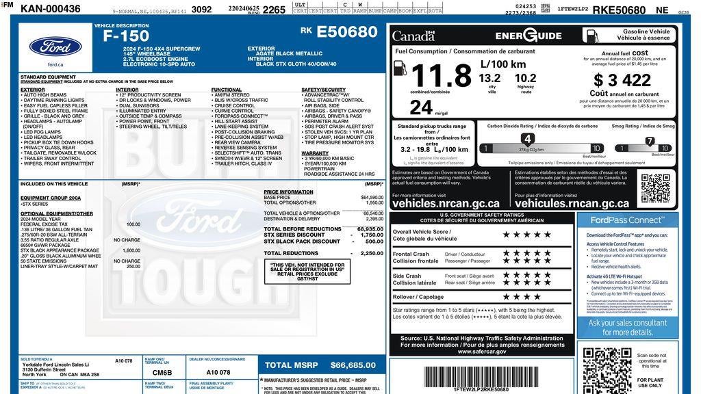 2024 Ford F-150 STX