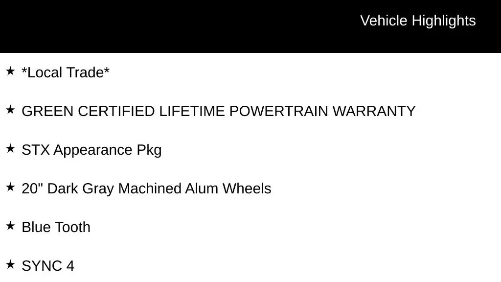 2024 Ford F-150 STX