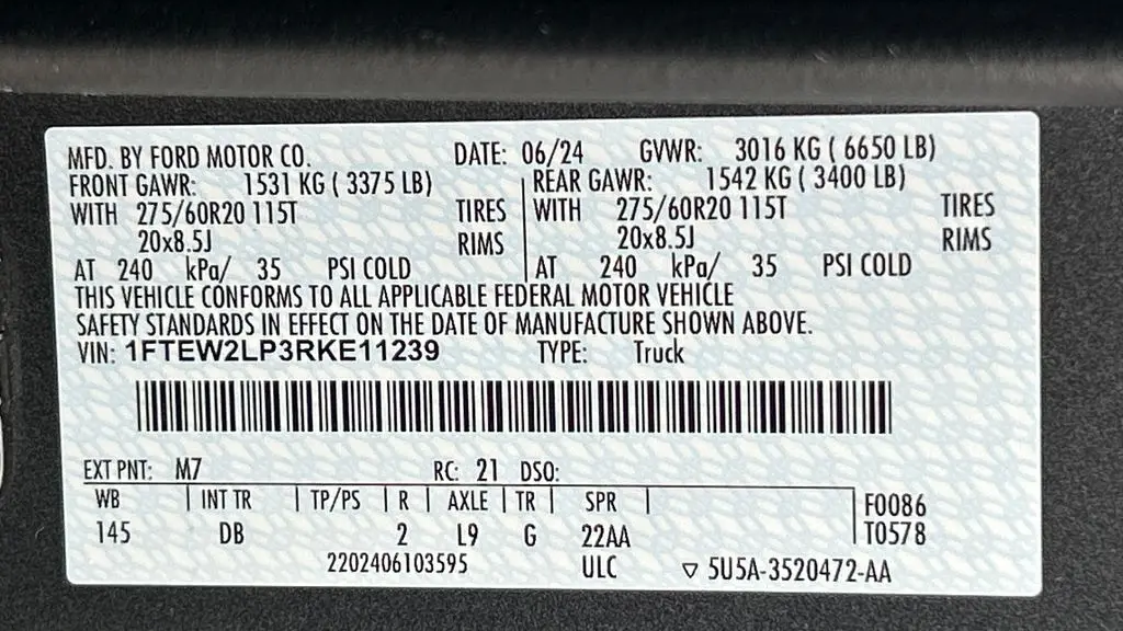 2024 Ford F-150 STX