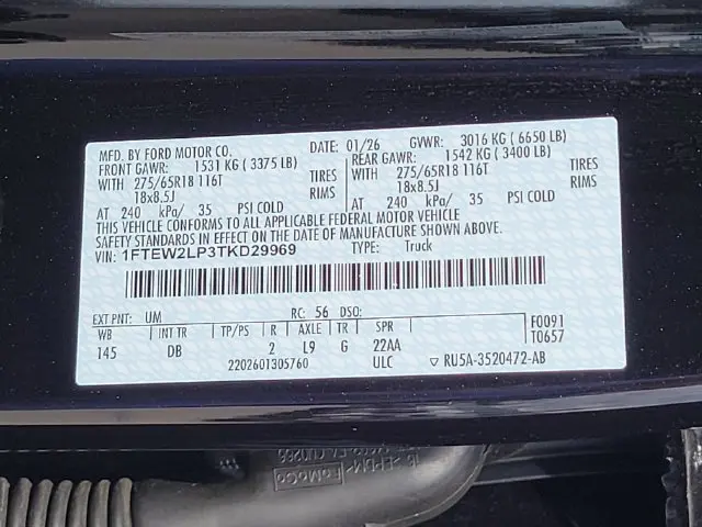 2026 Ford F-150 - $46,804