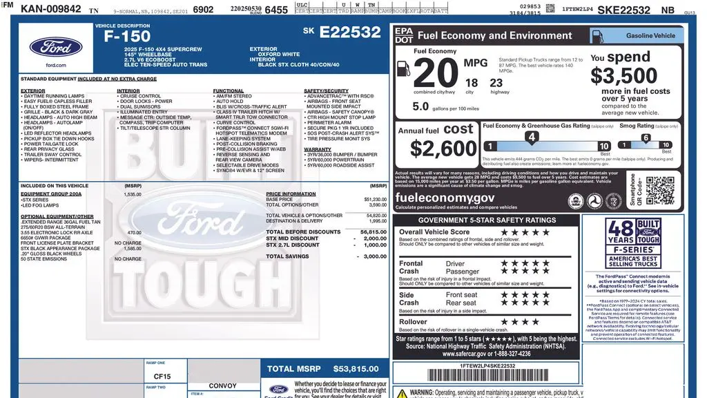 2025 Ford F-150 STX