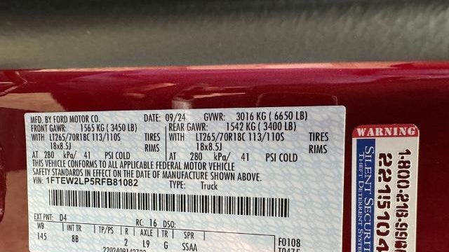 2024 Ford F-150 STX