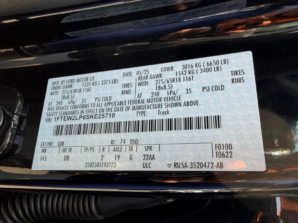 2025 Ford F-150 - $42,692