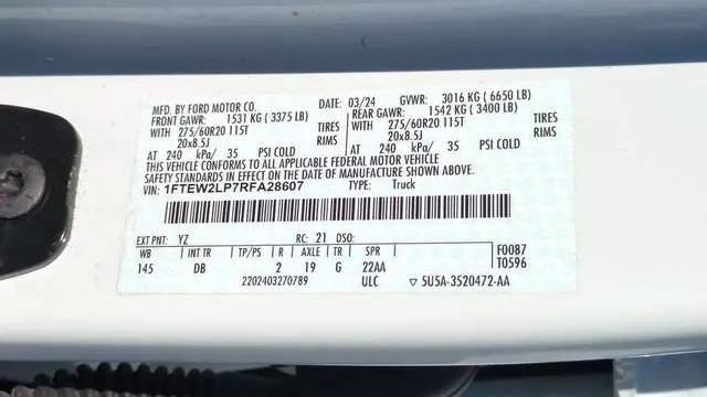 2024 Ford F-150 STX
