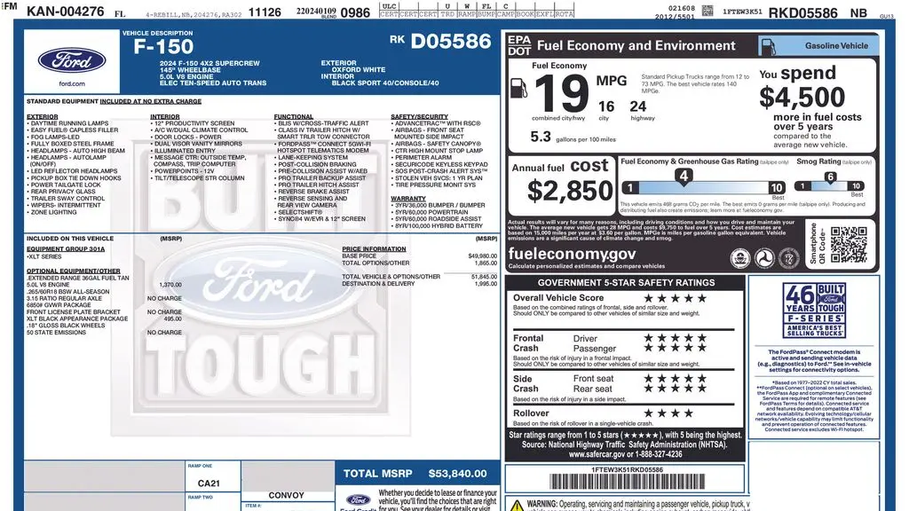 2024 Ford F-150 XLT