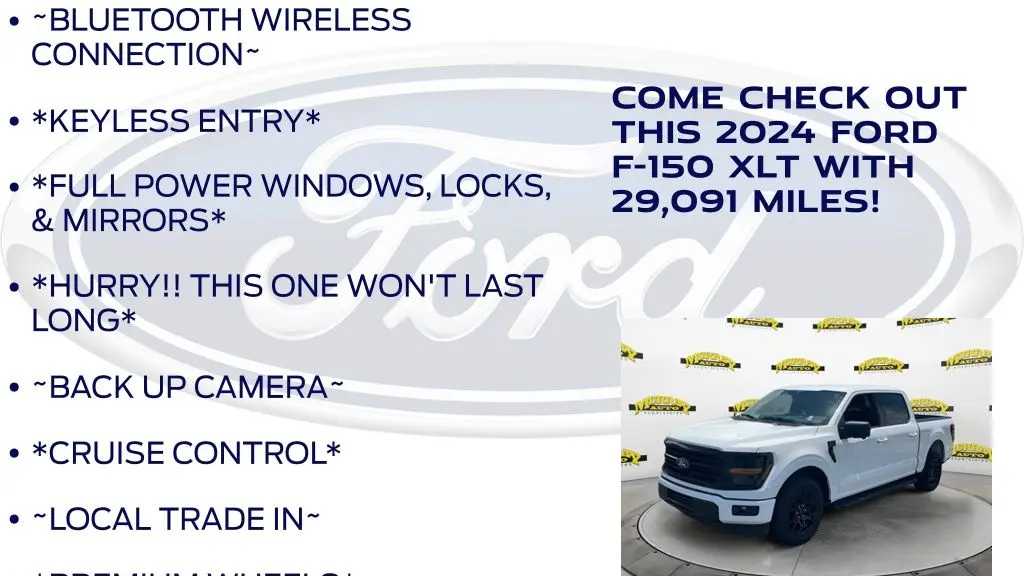 2024 Ford F-150 XLT