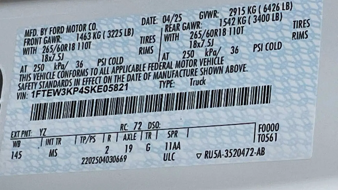 2025 Ford F-150 XLT