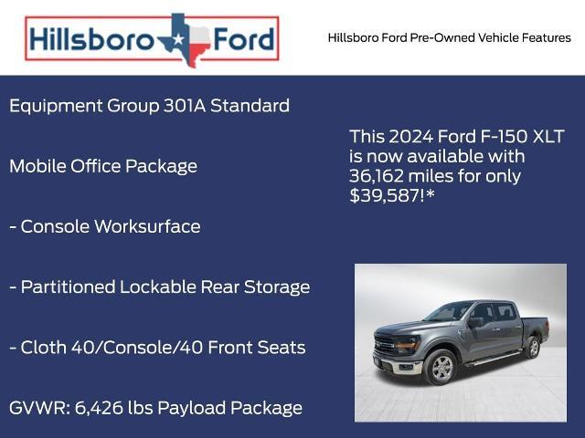 2024 Ford F-150 - $39,587