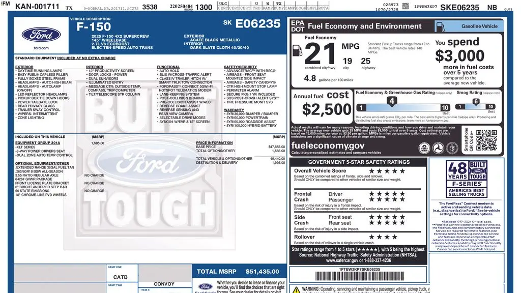 2025 Ford F-150 XLT