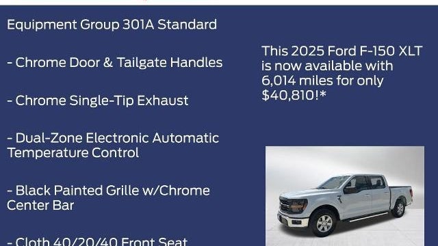 2025 Ford F-150 XLT