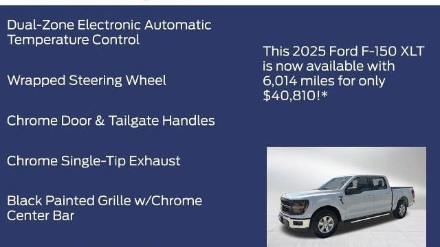 2025 Ford F-150 XLT