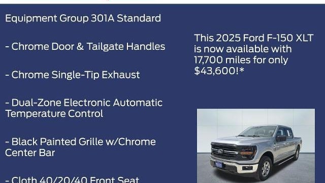 2025 Ford F-150 XLT