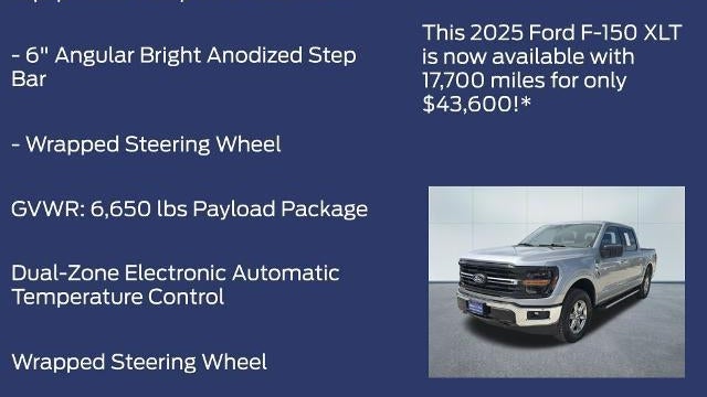 2025 Ford F-150 XLT