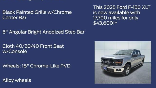 2025 Ford F-150 XLT