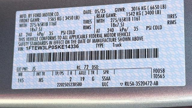 2025 Ford F-150 XLT