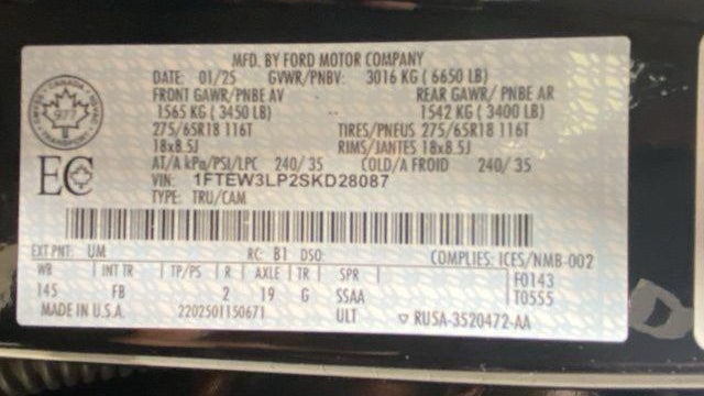 2025 Ford F-150 XLT