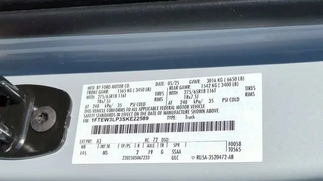 2025 Ford F-150 XLT