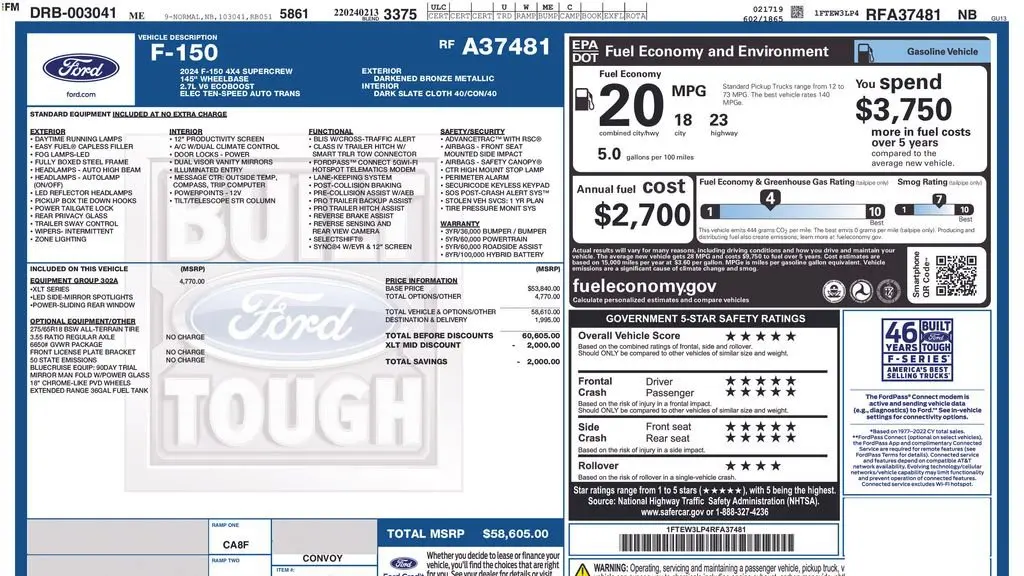 2024 Ford F-150 XLT