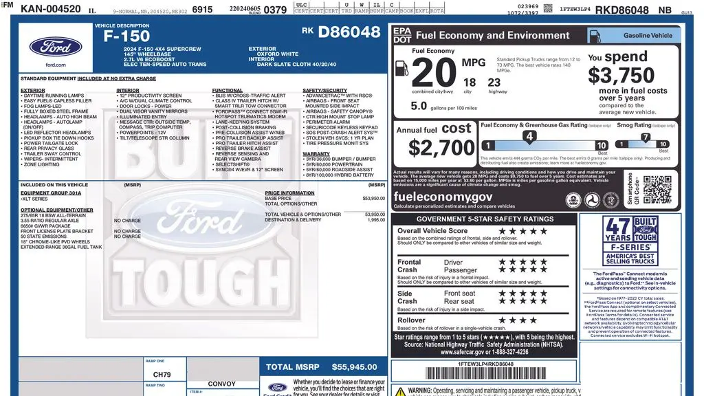 2024 Ford F-150 XLT