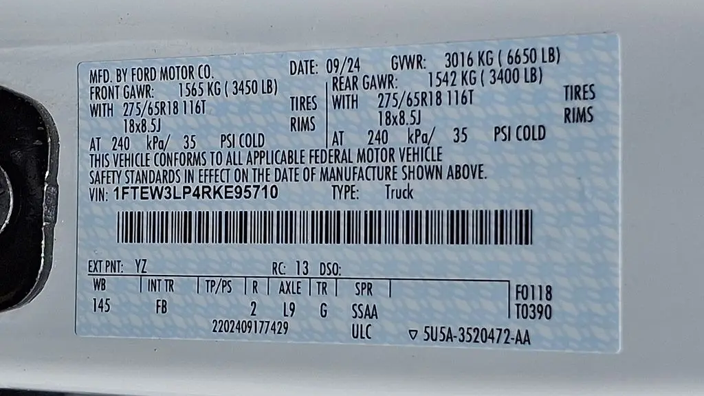 2024 Ford F-150 XLT