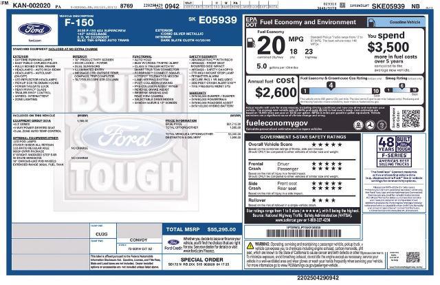 2025 Ford F-150 - $38,900