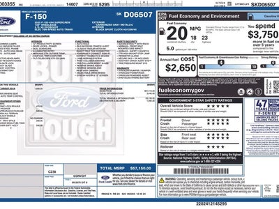 Photo of a 2025 Ford F-150 4X4 XLT 4DR Supercrew 5.5 FT. SB for sale