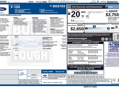 2025 Ford F-150 4X4 XLT 4DR Supercrew 5.5 FT. SB