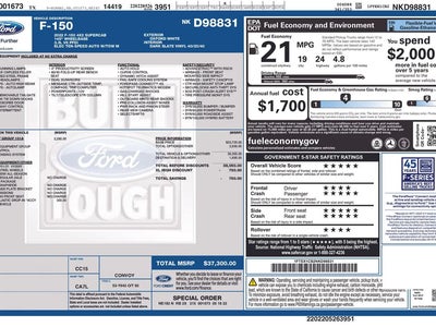 2022 Ford F-150 4X2 XL 4DR Supercab 6.5 FT. SB