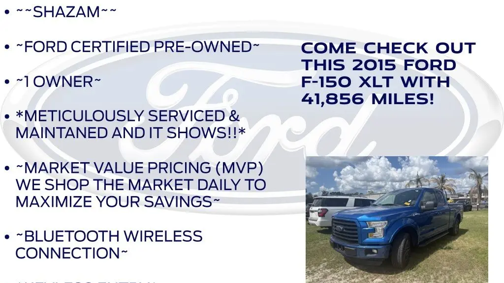 2015 Ford F-150 XL