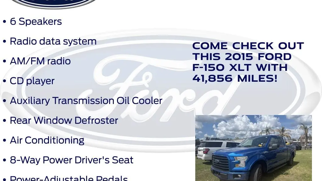 2015 Ford F-150 XL