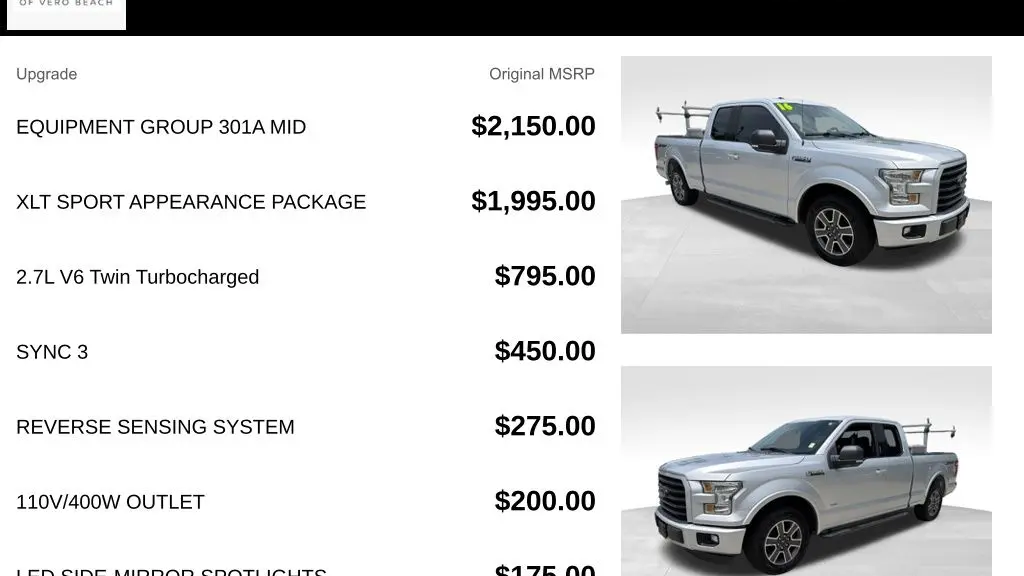 2016 Ford F-150 XLT
