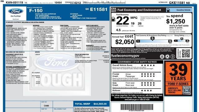2016 Ford F-150 Lariat