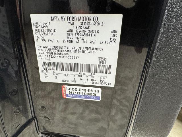 2014 Ford F-150 - $13,410