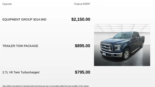 2016 Ford F-150 Lariat