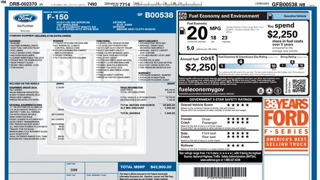 2016 Ford F-150 Lariat
