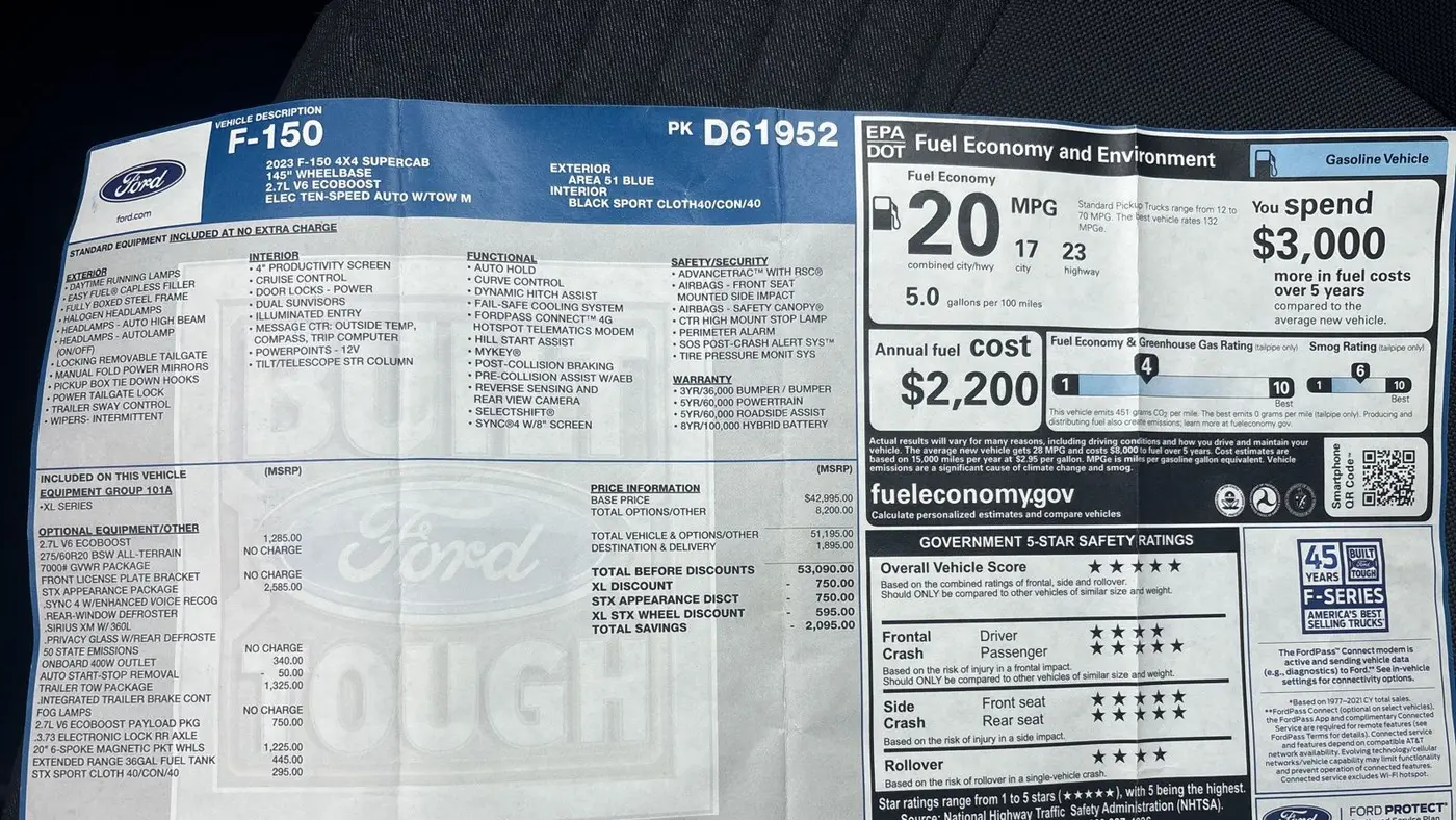 2023 Ford F-150 XL