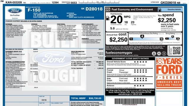 2016 Ford F-150 XL