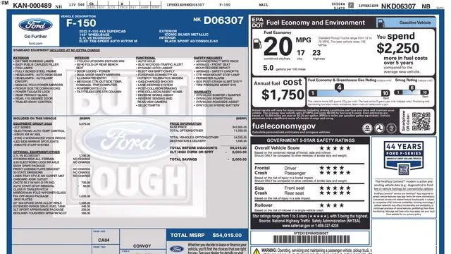 2022 Ford F-150 XL