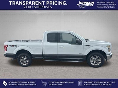 2016 Ford F-150 4X4 Lariat 4DR Supercab 6.5 FT. SB