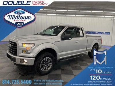 2017 Ford F-150 4X4 XLT 4DR Supercab 6.5 FT. SB