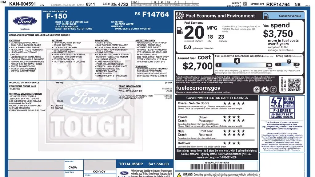 2024 Ford F-150 XL