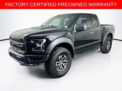 2018 Ford F-150 4X4 Raptor 4DR Supercab 5.5 FT. SB