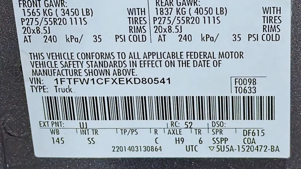 2014 Ford F-150 XLT
