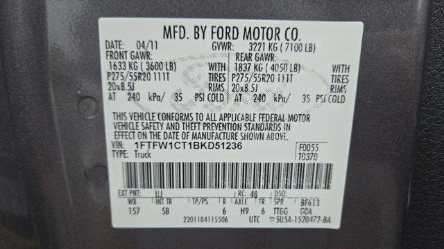 2011 Ford F-150 XLT