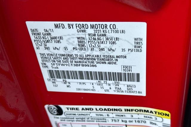 2011 Ford F-150 - $14,906