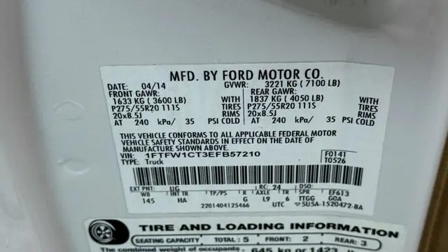 2014 Ford F-150 FX2