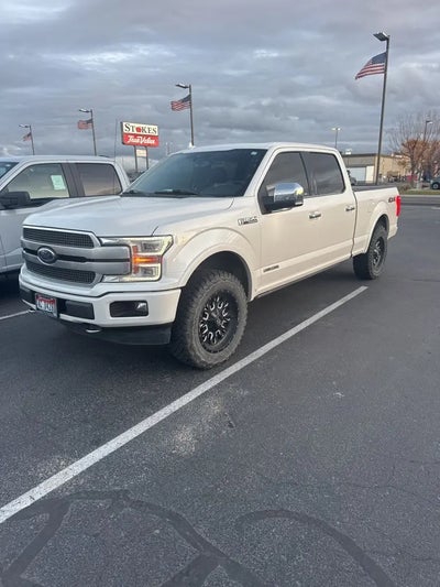 2018 Ford F-150 4X4 Platinum 4DR Supercrew 5.5 FT. SB